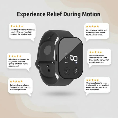 Reviwave™ - Nausea-Relief Wristband